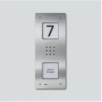 Siedle CAU 850-1-0 E Station de porte audio Compact Unterput (210009117-00)