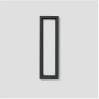 Siedle KR 611-4/1-0 AG - Rahmen - Anthrazit - - Aluminium - 131 mm - 431 mm (210004960-00)