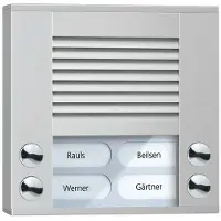 TCSS Tür Control poste extérieur audio 2 rangées PES04-EN/04