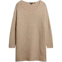Superdry Robes en maille beige clair