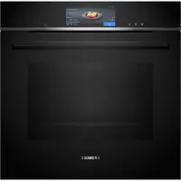 Siemens iQ700, Four à vapeur encastrable, 60 x 60 cm, noir, HS758G3B1