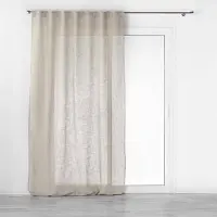 Douceur D`Interieur Voilage À Passants Cachés Effet Lin Tissé 140x240cm