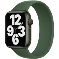 Apple Bracelet Boucle unique en Silicone pour Watch | 38/40/41/42 mm - Taille 7 - Clover
