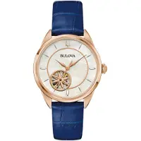 Bulova Montre 97L180 bleue