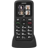 LTC Téléphone mobile MOB10 Noir (1.77"), Téléphone portable à touches, Noir