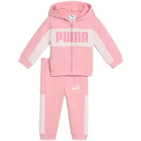 Puma Survêtement Minicats Ess Block Rose 6-9 Months Garçons,Filles Rose 6-9 Months