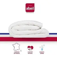 Abeil Couette légère 240 x 260 cm blanc