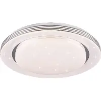 TRIO Plafonnier Atria 58cm - 3000-6000K blanc