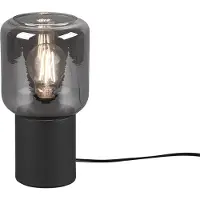 TRIO Lampe de table NICO noir et blanc, 1xE27x40W, verre, dimensions : 24x13x13 cm, IP20, RL