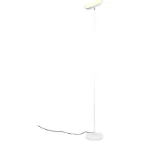 Reality Lampadaire moderne minimaliste blanc à réflecteur mobile pour salon chambre 178 cm couleur changeante LED 17W SPECTER RL