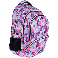 Milan 4 Sacs à dos scolaires avec fermeture éclair Aliens 2 édition spéciale 25l Multicolore One Size