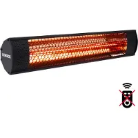 Vonroc Chauffage compact Marsili – 2000W | Noir