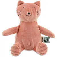 Trixie Peluche « Bébé chat » - peluche toute douce « Mrs. Cat » rose