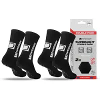 Tape Design Double Pack Superlight Long Socks Noir EU 37-48 Homme