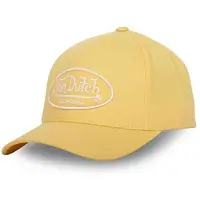 Von Dutch Strapback Baseball Cap Jaune