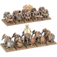 Games Workshop Warhammer ToW - La Montagne des Dwarfen tient les IronBreakers des Dwarf (Matières plastiques)