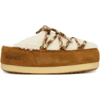 Moon Boot pour femme. 80D1470100 Sabots Evx Shearling marron (39/40), Cuir, Plat, Aucun, Casuel