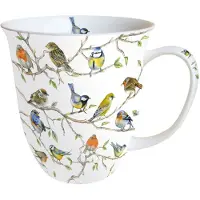 Ambiente Tasse En Porcelaine Fine - Birds Meeting