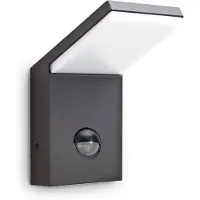 Ideal Lux LED Applique Style Sensor IP54 Anthracite 221519
