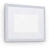 Ideal Lux Applique D'extérieur Led Encastrable Blanche Ip65, 3000k