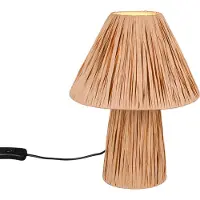 TRIO Lampe de table en rotin Anea