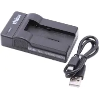 VHBW Chargeur USB compatible avec Epson R-D1s, R-D1 caméra caméscope action-cam + témoin de charge 4,2 V
