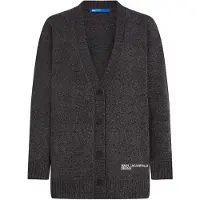 Karl lagerfeld JEANS Cardigan gris foncé