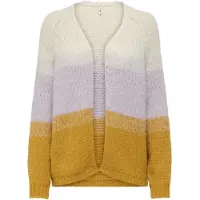 ONLY Cardigan 'ONLALYSSA' écru / safran / lilas