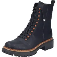 Rieker Bottes à lacets '72653' noir
