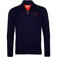 U.s. polo assn. Pull-over bleu marine / rouge