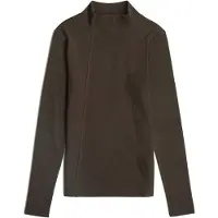 G-Star T-shirt 'A Line Slim Rib Mock' marron