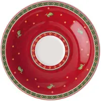 Villeroy & Boch Soucoupe à café Toy's Delight Specials, Soucoupe, Multicolore, Rouge
