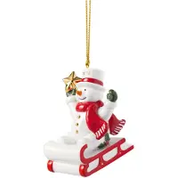 Villeroy & Boch Ornement Bonhomme de neige 2025 Christmas Classics (1x)