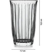 Karaca 8693357604513, Verres, Transparent