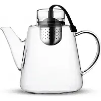 Vialli Design Théière Et Infuseur À Thé 1.5l - - Transparent -