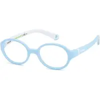 Polaroid Kids Lunettes de Vue PLD K004 42/16/120 Azure white Polyamide frames KIDS PLD K004