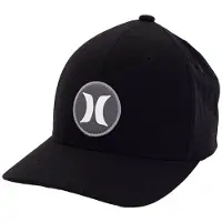Hurley Headquarters Icon Cap Noir S-M