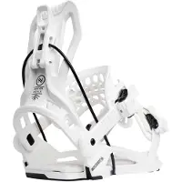 Nidecker - Fixations de snowboard - Flow Fenix White - Taille 41,5-44 - Blanc