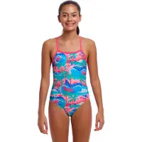 Funkita Strapped In Swimsuit Multicolore 10 Years Fille