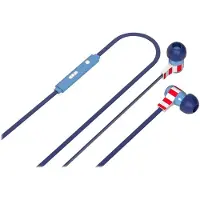 Tribe Swing Avengers Captain America - Écouteurs avec micro - intra-auriculaire - filaire - jack 3,5mm - isolation acoustique