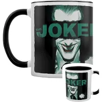 Pyramid The Joker Tasse Put On A Happy Face Intérieur De Couleur Noire Blanc