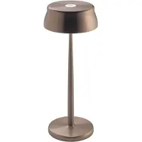 Zafferano Lampe À Poser Led Sister Light, Dimmable, Cuivre