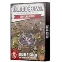 Games Workshop Blood Bowl - Double-Sided Snotling Pitch And Dugout Set (Anglais) 202-03