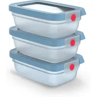 Tefal ONECLICK SPACE SVE AQ BLUE N1230510, Boîte de conservation, Bleu