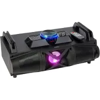 Party Light & Sound Enceinte sono PARTY-FALCON avec Bluetooth USB SD Tuner FM, 2 entrées micro, avec animation lumineuse à LED