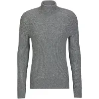 19V69 Italia Pull-over 'Tosco' gris chiné