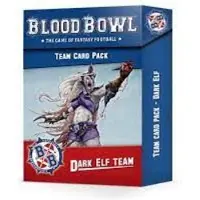 Games Workshop Blood Bowl - Seconde Saison : Deck De Cartes Team Elfes Noirs