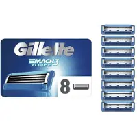 Gillette Lames De Rasoir Mach3 Turbo X8