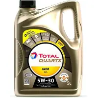 Total Huile Essence & Diesel Moteur 5l Quartz Ineo Ecs 5w30