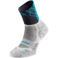 Lurbel Chaussettes Track Four Gris Bleu, Taille M